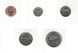 Malaysia set of 5 coins 1995-2005 UNC 1, 5, 10, 20, 50 sep