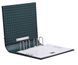 OPTIMA binder, large capacity (up to 80 sheets) for coins or banknotes, with case, green Leuchtturm