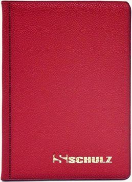 Альбом для 96 монет.&nbsp;Midi Manufaktura.&nbsp;Kolekcioner.&nbsp;Schulz.&nbsp;червоний А09960 фото