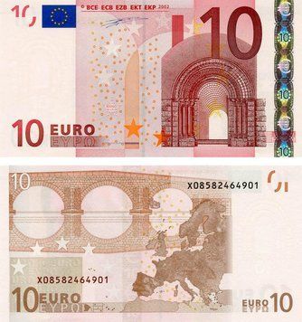Germany 10 Euro 2002 X R005 Duisenberg UNC