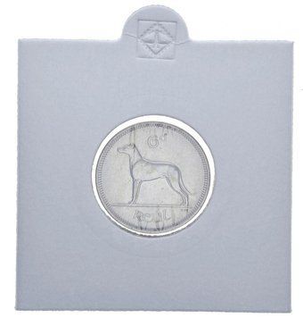 Ірландія 6 пенсів 1966 F-VF Собака М11404 фото