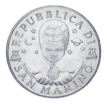 Сан-Марино 10 лир 2000 UNC М22767 фото