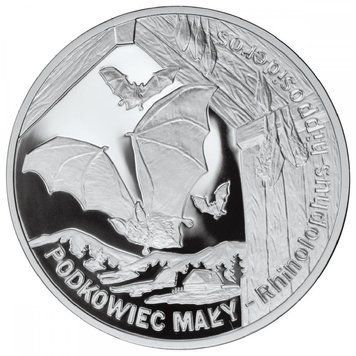 Монета Польща 20 злотих 2010 Срібло Proof Летюча миша (Y#724) М06070 фото