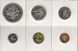 Barbados Set of 6 1974 UNC coins