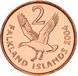 Falkland Islands 2 pence 2004 AU-UNC