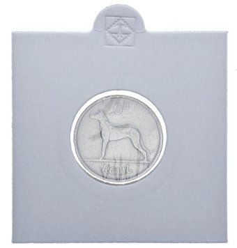 Ірландія 6 пенсів 1939 F-VF Собака М11405 фото