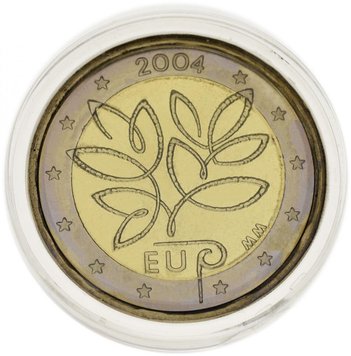 Фінляндія 2 ЄВРО 2004 «Розширення ЄС» UNC (KM#114) М00269 фото