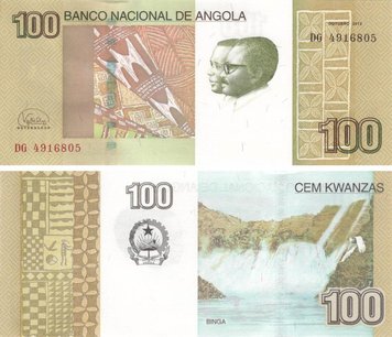 Angola 100 Kwanzaa 2012 UNC (P153)