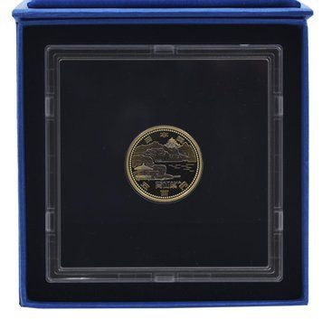 Япония 500 йен 2013 Биметалл Proof Префектуры - Окаяма в сувенирной упаковке М21354 фото