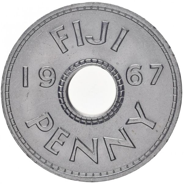 Fiji 1 penny 1967 XF (KM # 21)