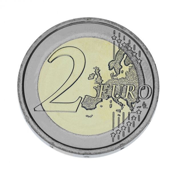 Coin Italy 2 Euro 2021 Bimetal UNC Medical Professions