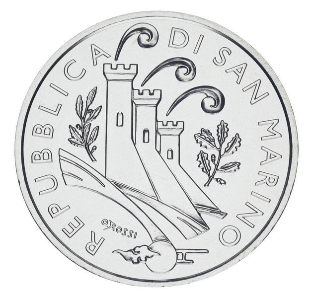 Монета Сан-Марино 10 євро 2023 UNC Східний календар - Рік змії М22835 фото