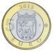 Монета Фінляндія 5 євро 2013 Біметал UNC Архітектура провінцій - Хяме. Тавастія М03008 фото 2