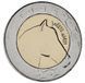 Coin Algeria 100 dinar 2010 Bimetal UNC Horse Horse (KM # 132)