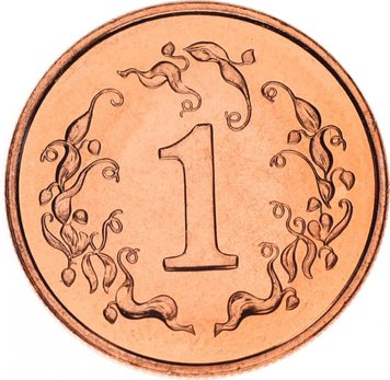 Zimbabwe 1 cent 1997 AU-UNC