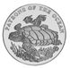 Zambia 4000 Kwacha 2001 Silver Proof Ocean Patrons - Turtle