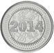 Зімбабве 25 центів 2014 UNC М07729 фото 2