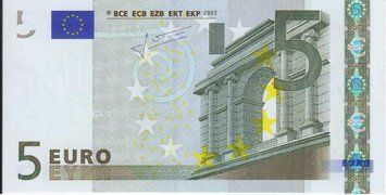 Germany 5 Euro 2002 X P017 UNC
