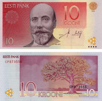 Estonia 10 CZK 2006 UNC (P86)