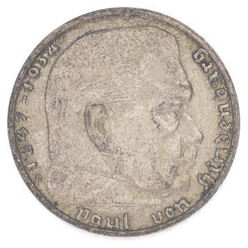 Монета Німеччина 2 марки 1938 Срібло F-VF B (KM#93) М17065 фото