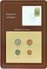 Coins set Uganda set of 4 coins 1987 UNC 1, 2, 5, 10 shillings and 1 mark Booklet
