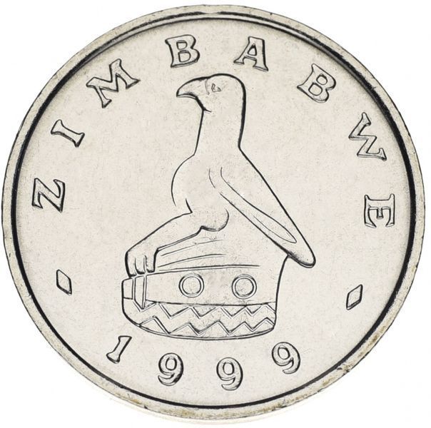 Зимбабве 10&nbsp;центов&nbsp;1999 AU-UNC М12243 фото