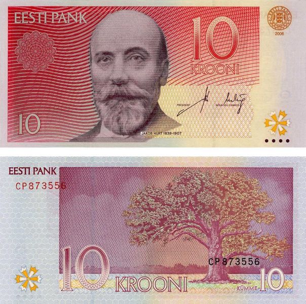 Estonia 10 CZK 2006 UNC (P86)