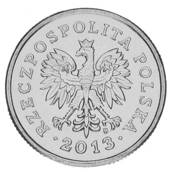 Poland 1 zloty 2013 UNC