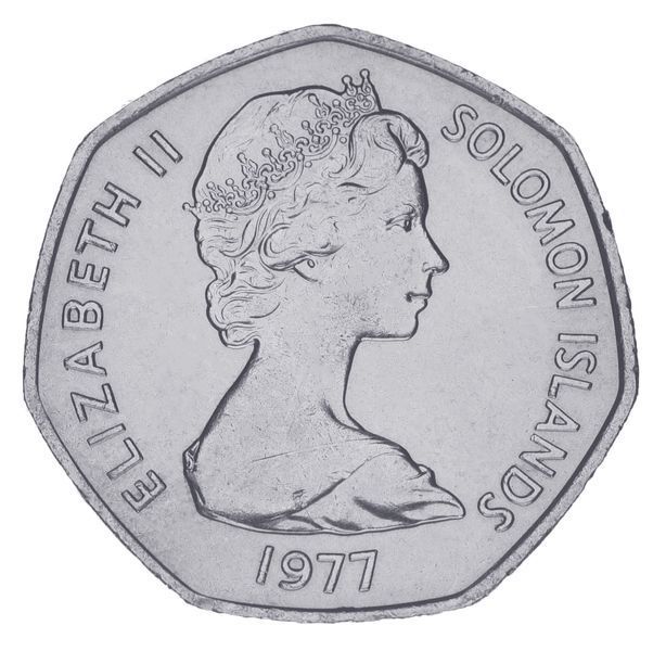 Монета Соломоновы острова 1 доллар 1977 AU-UNC М17000 фото