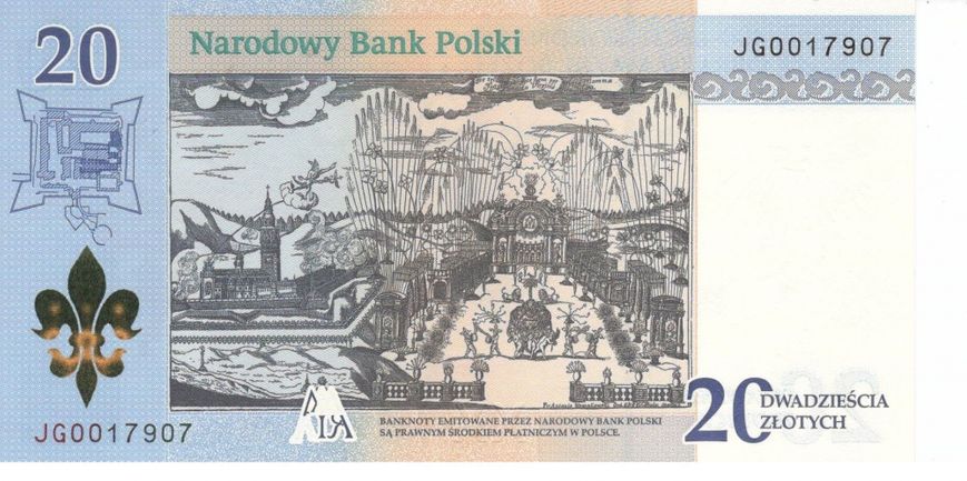 Poland 20 zloty 2017 "300 years of the coronation of the image of the mother of God in Yasnogorska" UNC (P191)