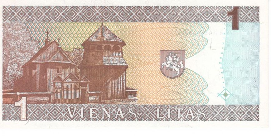 Lithuania 1 litas 1994 UNC (P53)