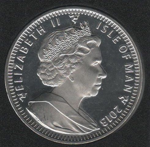 Острів Мен 1 крона 2013 &laquo;Святий Патрік&raquo; UNC (KM#1494) М08350 фото