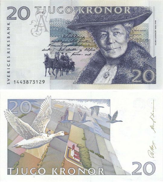 Sweden 20 CZK 1991 UNC (P61)