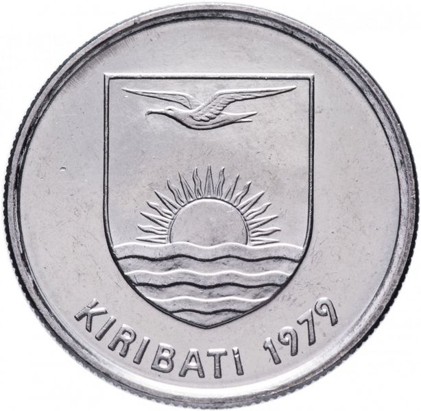 Кірібаті 5 центів 1979 UNC (KM#3) М09499 фото