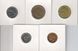 Belgium set of 4 coins 1980-1998 VF