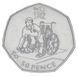 Монета Великобританія 50 пенсів 2011 UNC XXX Літні Олімпійські ігри 2012 у Лондоні - Бочче М20918 фото 1