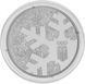 Монета Украина 10 гривен 2018 Серебро Proof ХХІІІ зимние Олимпийские игры (Ag 925, унция, 31.1 грамм в чистоте) М08409 фото 6