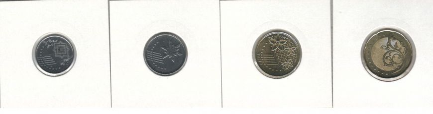 Malaysia set of 4 coins 2012-2014 UNC