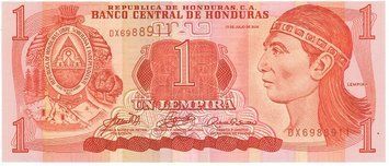 Honduras 1 lempira 2006 UNC (P84e)