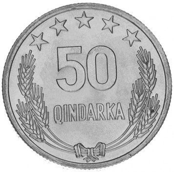 Албанія 50 кіндарок 1964 VF-AU М14302 фото