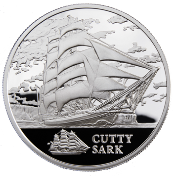 Беларусь 20 рублей 2011 &laquo;Катти Сарк&raquo; Серебро UNC (KM#271) М04498 фото