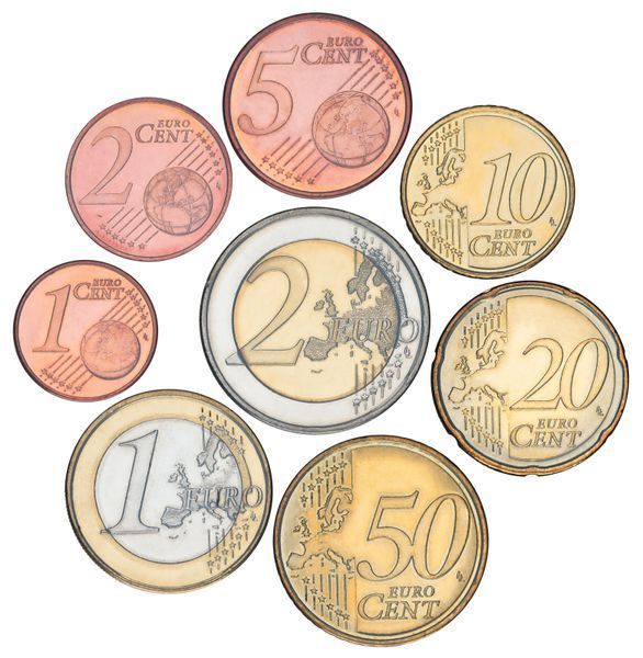 Набір монет Словаччина набір з 8 монет євро 2009-2011 UNC 1, 2, 5, 10, 20, 50 євроцентів, 1, 2 євро М03116 фото
