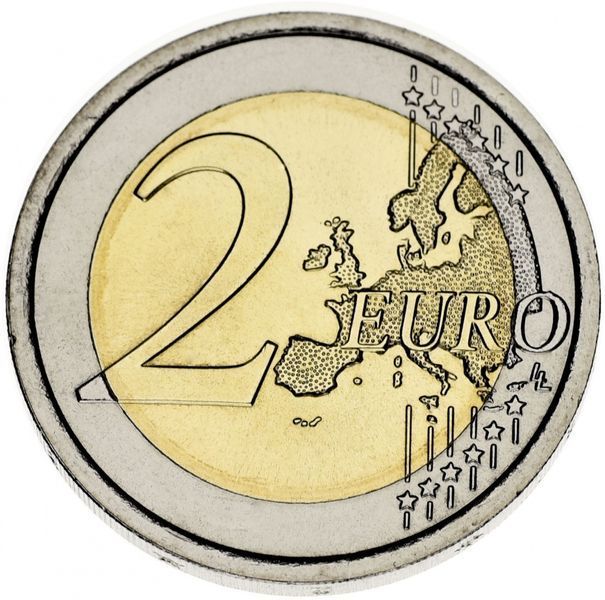 Coin France 2 Euro 2020 Bimetal UNC Charles de Gaulle