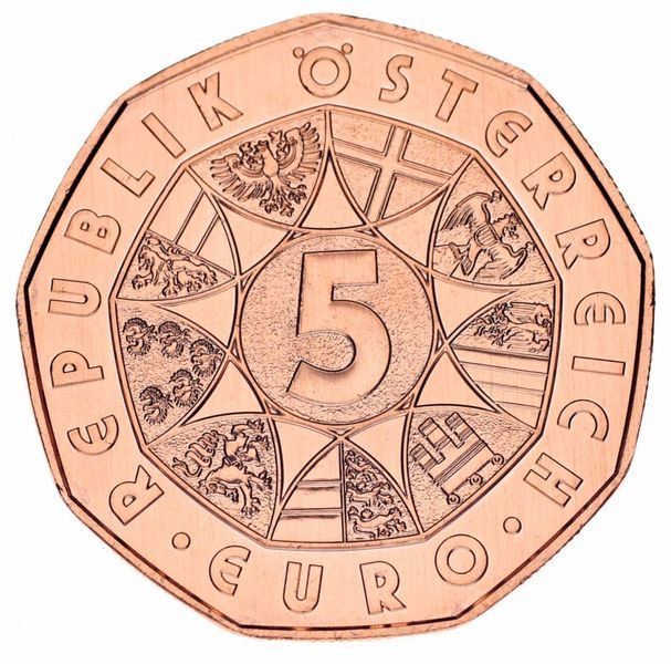 Coin Austria 5 Euro 2020 UNC Apollo Concert Hall Vienna
