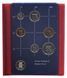 Набір монет Нідерланди набір з 6 монет 1987 Proof 5, 10, 25 центів, 1, 2,5 гульденів, срібна медаль М20230 фото 2