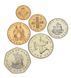 Coins set Isle of Man set of 6 coins 1971 Proof 1/2, 1 penny, 2, 5, 10, 50, pence