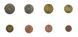 Coins set Portugal set of euro coins 2002 UNC (8 pieces)