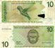 Banknote Netherlands Antilles 10 guilders 2006 UNC Bird - Hummingbird (P28d)
