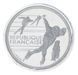 Монета Франція 100 франків 1990 Срібло Proof XVI Зимові Олімпійські ігри 1992 в Альбервілі - Ковзанярський спорт М23295 фото 1