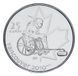 Coin Canada 25 cents 2007 Vancouver Olympics 2010 - Wheelchair Curling VF (km # 684)